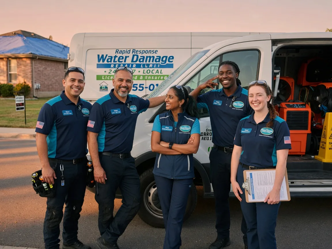 Water Damage Restoration company in Rice, TX
